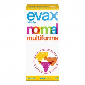 хигиена,тяло,evax,normal,salvaslip,multiform,protecteslips,34,units,multicolor