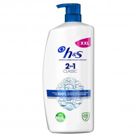 хигиена,коса,h&s,2,in,1,classic,shampoo,1000ml,clear,(multicolor)