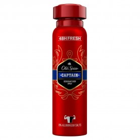 хигиена,тяло,old,spice,deodorant,spray,captain,150ml,red,(multicolor)