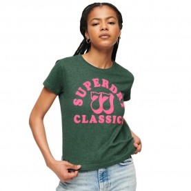 тениска,дамски,тениски,superdry,archive,neon,graphic,short,sleeve,t,shirt,bengreen,marl,(green)