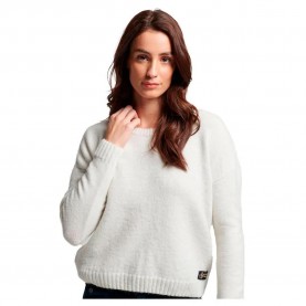 блуза,дамски,пуловери,дамски,плетени,дрехи,superdry,essential,sweater,ecru,(beige)