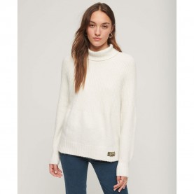блуза,дамски,пуловери,дамски,плетени,дрехи,superdry,essential,rib,crew,neck,sweater,ecru
