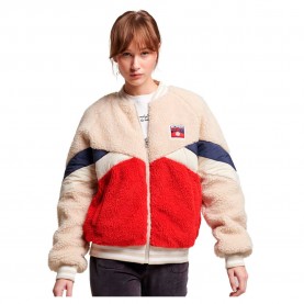 яке,дамски,якета,и,палта,superdry,retro,sherpa,jacket,red