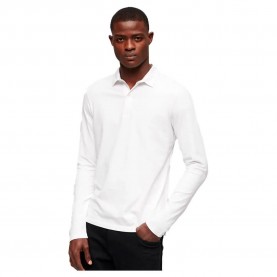 блуза,с,дълъг,ръкав,мъжки,блузи,с,яка,superdry,studios,jersey,long,sleeve,polo,optic,(white)