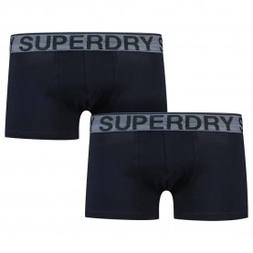 боксерки,мъжко,бельо,superdry,trunk,boxers,2,units,eclipse,navy,(blue)