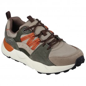 маратонки,мъжки,маратонки,skechers,bendino,trainers,taupe,multi,suede,nylon,(brown)