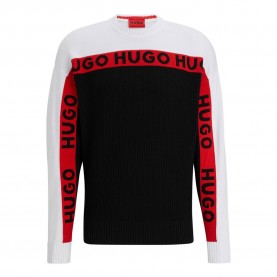 блуза,мъжки,пуловери,hugo,stimoh,full,zip,sweatshirt,black