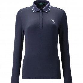дамски,блузи,с,яка,chervo,antichita,woman,long,sleeve,polo,timeless,navy,(blue)