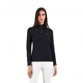 блуза,дамски,блузи,chervo,tecla,half,zip,sweatshirt,black,(perfect,black)