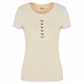 тениска,дамски,тениски,ea7,emporio,armani,6rtt27,short,sleeve,t,shirt,beige