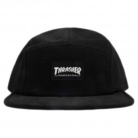 шапка,всички,шапки,thrasher,5,panel,cap,black,(black)