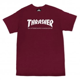 тениска,мъжки,тениски,thrasher,skate,mag,short,sleeve,t,shirt,red,(maroon)