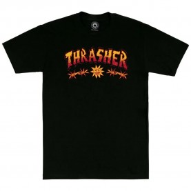 тениска,мъжки,тениски,thrasher,sketch,short,sleeve,t,shirt,orange,(black)