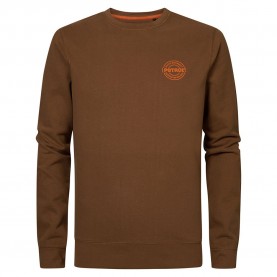 блуза,мъжки,пуловери,petrol,industries,133,sweatshirt,brown