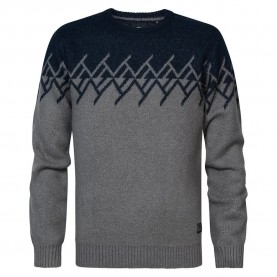 блуза,мъжки,пуловери,petrol,industries,219,sweater,grey