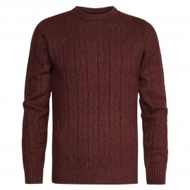 блуза,мъжки,пуловери,petrol,industries,250,sweater,brown,(brick)