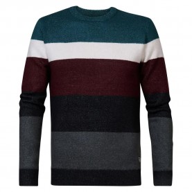 блуза,мъжки,пуловери,petrol,industries,274,sweater,dark,black,(red)