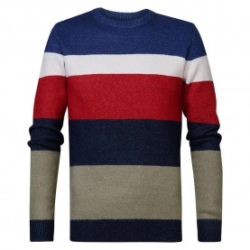 блуза,мъжки,пуловери,petrol,industries,274,sweater,multicolor