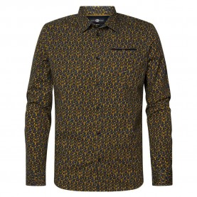 риза,с,дълъг,ръкав,мъжки,ризи,petrol,industries,404,long,sleeve,shirt,brown