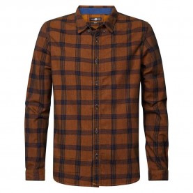 риза,с,дълъг,ръкав,мъжки,ризи,petrol,industries,411,long,sleeve,shirt,brown