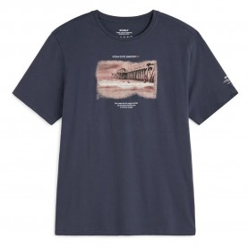 тениска,мъжки,тениски,ecoalf,tximalf,short,sleeve,t,shirt,navy,(brown)