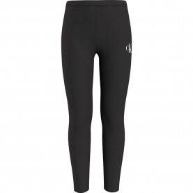 Дънки Calvin klein jeans Logo leggings - Black (Ck Black) дънки,детски,клинове,calvin,klein,jeans,logo,leggings,black,(ck,black)