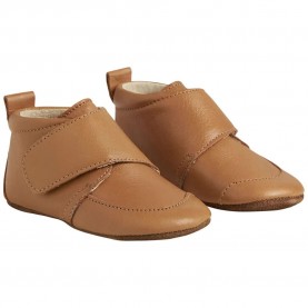 бебешки,пантофи,детски,сандали,и,чехли,enfant,baby,leather,slippers,leather,brown,(brown)