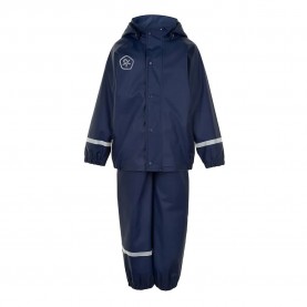 Color kids Rain Solid long sleeve set - Blue (Dress Blues) детски,екипи,color,kids,rain,solid,long,sleeve,set,blue,(dress,blues)
