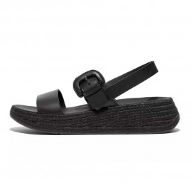 сандали,дамски,сандали,и,чехли,fitflop,f,mode,espadrille,buckle,leather,flatform,sandals,black
