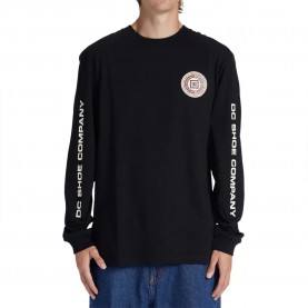 тениска,мъжки,тениски,dc,shoes,old,head,long,sleeve,t,shirt,black