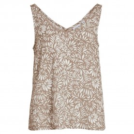 дамски,блузи,дамски,ризи,vila,lise,jane,sleeveless,blouse,savannah,tan,aop,jane,(beige)