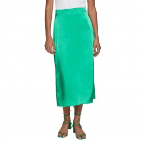 пола,дамски,поли,и,рокли,vila,shima,high,waist,midi,skirt,green,(bright,green)