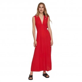рокля,дамски,поли,и,рокли,vila,simones,sleeveless,long,dress,red,(adrenaline,rush)