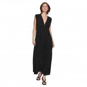 рокля,дамски,поли,и,рокли,vila,simones,sleeveless,long,dress,black