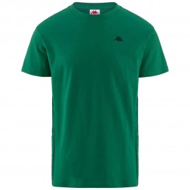 тениска,мъжки,тениски,kappa,222,banda,gasper,short,sleeve,t,shirt,green,(green,grass,green,dk)