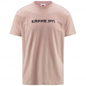 тениска,мъжки,тениски,kappa,authentic,jpn,glifer,short,sleeve,t,shirt,pink