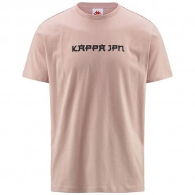 тениска,мъжки,тениски,kappa,authentic,jpn,glifer,short,sleeve,t,shirt,pink,(pink,skin)