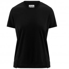 тениска,дамски,тениски,kappa,eria,training,short,sleeve,t,shirt,black,(black)