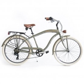 пътни,и,градски,велосипеди,qüer,mallorca,26´´,cruiser,bike,green,(silver)
