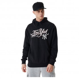 суичър,дамски,блузи,new,era,new,york,yankees,mlb,retro,graphic,hoodie,black