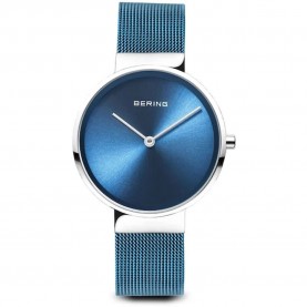 Часовник Bering Classic woman watch - Blue (White / Blue) часовник,часовници,bering,classic,woman,watch,blue,(white,blue)