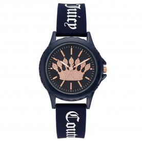 часовник,часовници,juicy,couture,jc,1324nvnv,woman,watch,blue,(silicone,mineral)