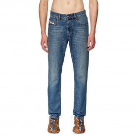 дънки,мъжки,панталони,diesel,09f88,2019,strukt,jeans,blue