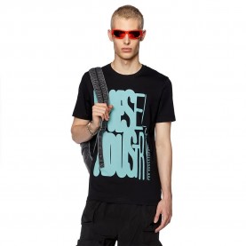 тениска,мъжки,тениски,diesel,diegor,k66,short,sleeve,t,shirt,black,(deep,black)