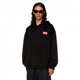 суичър,мъжки,пуловери,diesel,nlabel,l1,hoodie,black