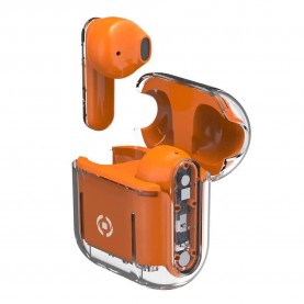 слушалки,слушалки,celly,sheer,summer,edition,wireless,earphones,orange