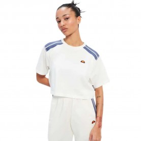 тениска,дамски,тениски,ellesse,iva,cropped,short,sleeve,t,shirt,white,(off,white)
