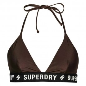 дамски,бански,костюми,superdry,code,triangle,elastic,bikini,top,brown,(chocolate,brown)