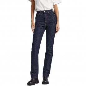 Pepe jeans Cleo Raw jeans - Blue (Denim) дамски,панталони,pepe,jeans,cleo,raw,jeans,blue,(denim)