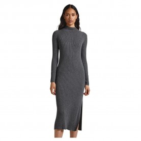 рокля,дамски,поли,и,рокли,pepe,jeans,dalia,dress,long,sleeve,dress,grey